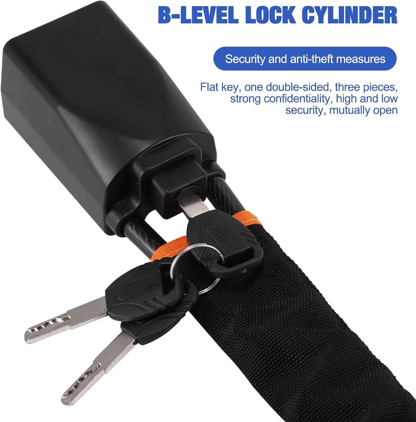 Bewdy Creative™ Universal Reinforced Cable Lock