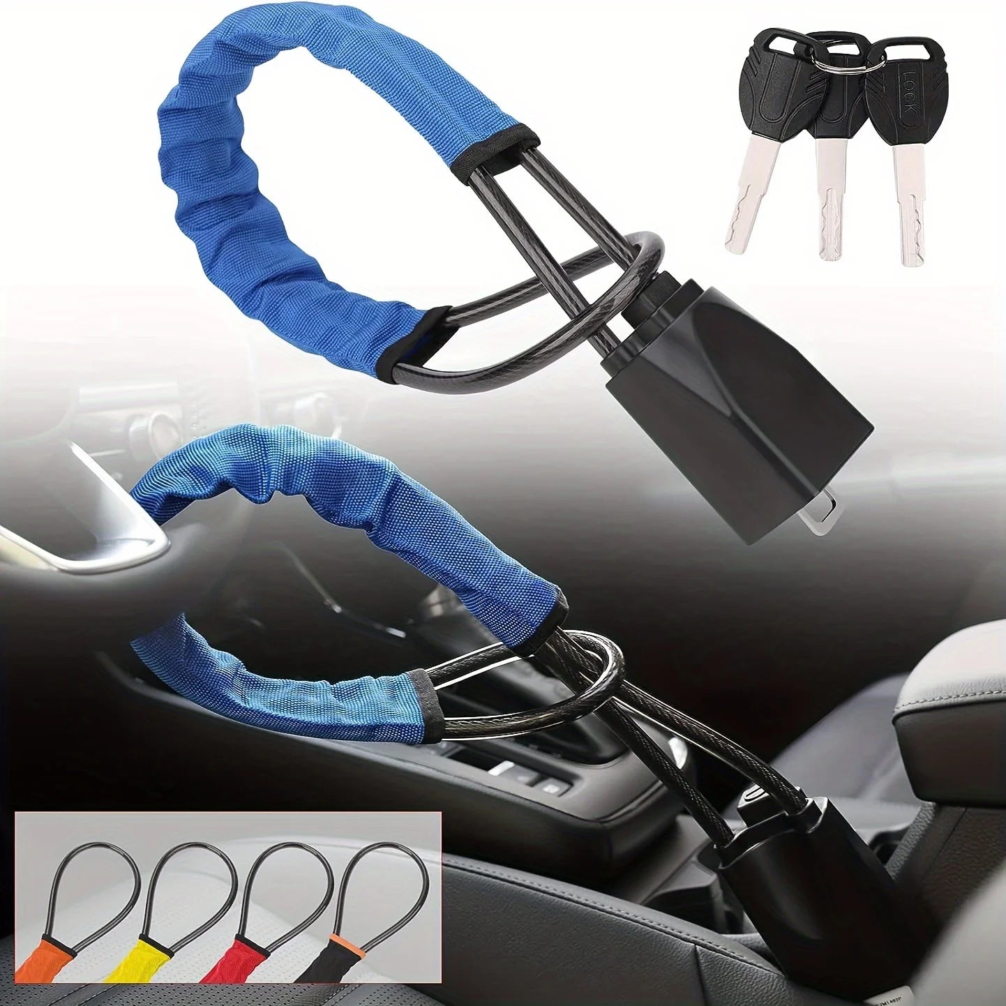 Bewdy Creative™ Universal Reinforced Cable Lock